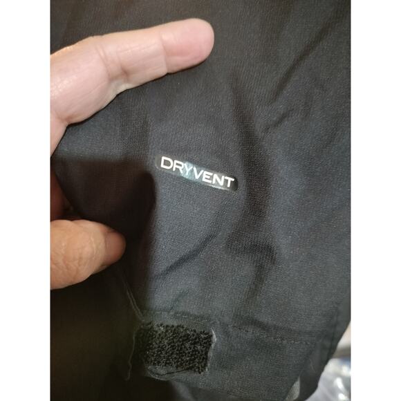 M824)The North Face Boys Full Zip Gray Black Dryvent Hoodie Jacket S 7/8 NFA3NNV - Picture 7 of 8